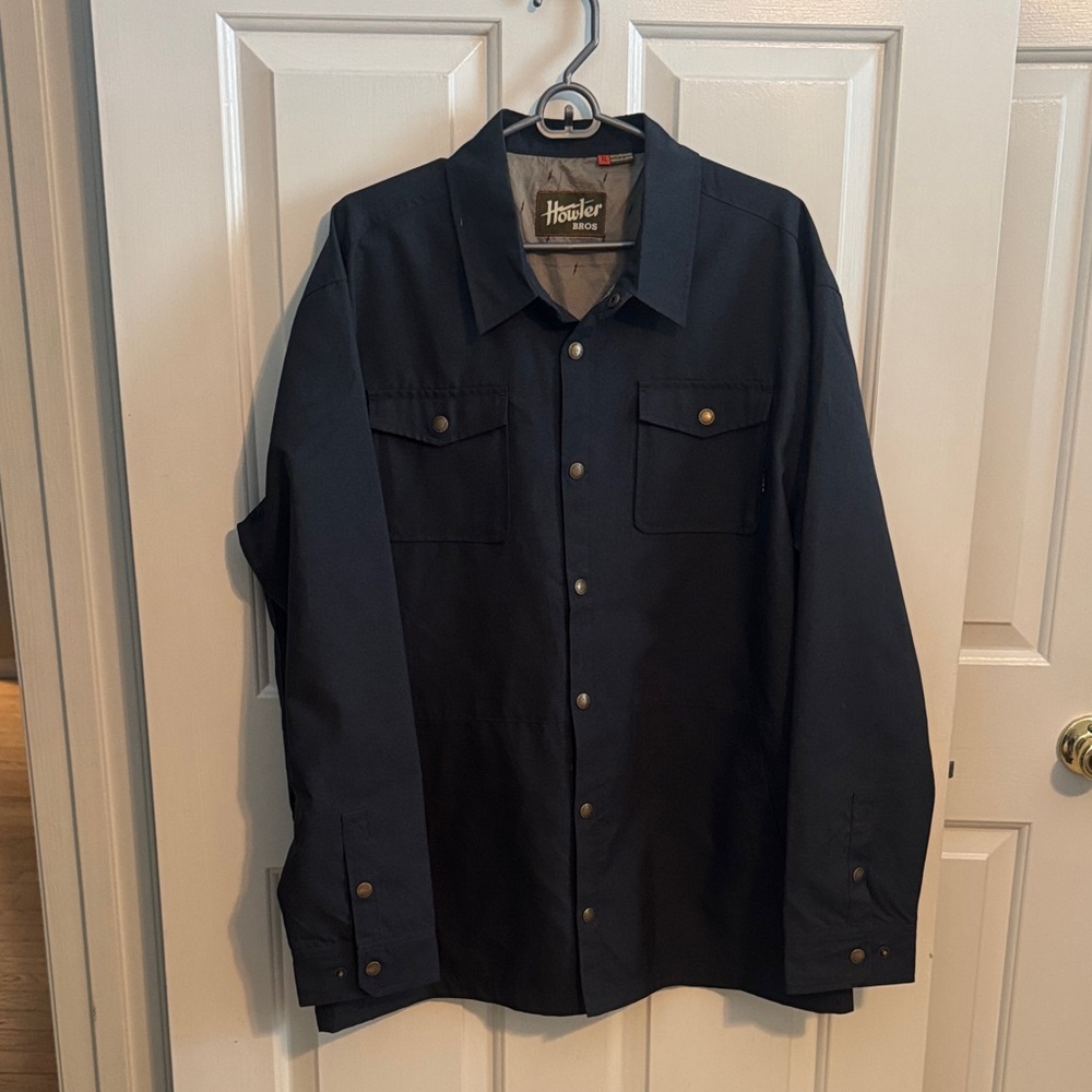 Howler Brothers Navy Men's Shirt Jacket